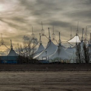 Winter Stillness: Sunrise Over Butlins Minehead